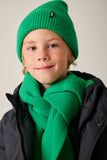 Neongroene muts en sjaal setje van Tumble ’n Dry voor kinderen | Beanie  Berwyn & Scarf Midway Neon Green