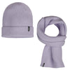 Lila muts en sjaal setje van Tumble ’n Dry voor kinderen | Beanie  Berwyn & Scarf Midway Violet Tulip