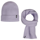 Lila muts en sjaal setje van Tumble ’n Dry voor kinderen | Beanie  Berwyn & Scarf Midway Violet Tulip