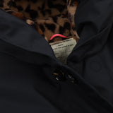 Madison meisjes winterjas donkerblauw met leopard voering | Ontdek Tumble 'n Dry bij Little Fashion Addict