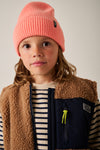 Bruine teddy bodywarmer voor jongens en meisjes van Tumble ’n Dry | Opposite Bodywarmer | Ontdek Tumble 'n Dry bij Little Fashion Addict