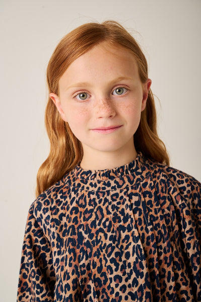 Stijlvolle panterprint jurk Amoureux van Tumble ’n Dry | Ontdek Tumble 'n Dry bij Little Fashion Addict