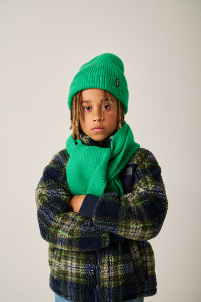 Warme geruite teddyjas Manitoba Night Sky van Tumble ’n Dry | Ontdek Tumble 'n Dry bij Little Fashion Addict