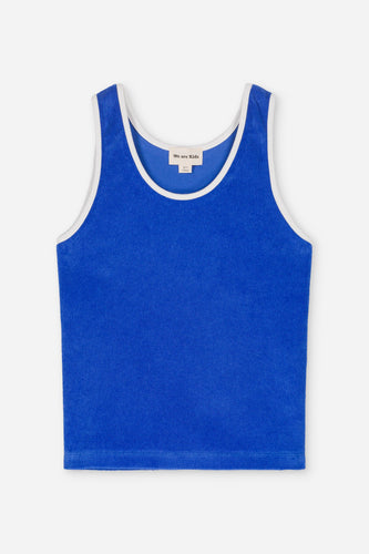 We Are Kids - Debardeur Marcel in Mediterranean Blue voor jongens vanaf 4 jaar. Verkrijgbaar bij Little Fashion Addict.