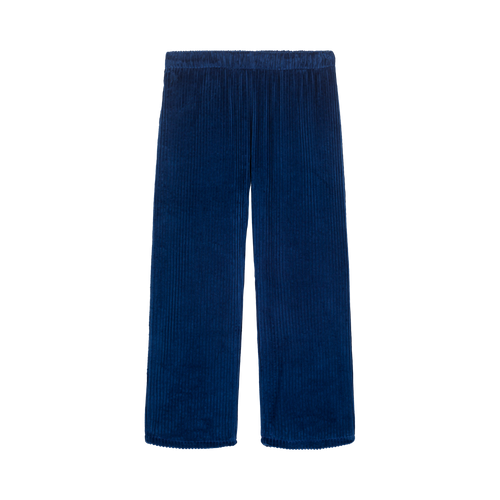 We Are Kids donkderblauwe corduroy broek voor jongens en meisjes | Verkrijgbaar bij Little Fashion Addict