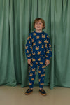 Sweater Tony Allover Rabbits blauw met konijnenprint voor jongens en meisjes van We Are Kids | Ontdek We Are Kids bij Little Fashion Addict