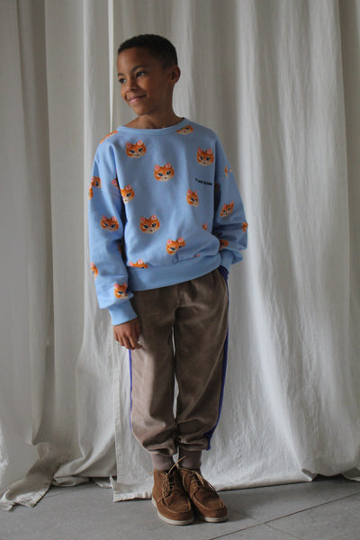 Kindertrui met schattige kattenprint uit de collectie Sweet World van We Are Kids. Geschikt voor jongens en meisjes. | Verkrijgbaar bij Little Fashion Addict