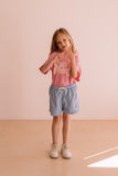 T-shirt Dylan Pink Sunshine van We are Kids met sunshine-print voor meisjes. | Tee Dylan Pink Sunshine van We Are Kids - Verkrijgbaar bij Little Fashion Addict.