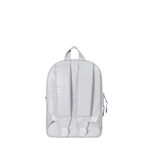 Rugzak - herschel heritage kids silver reflective - littlefashionaddict.com