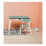 Les Gambettes - Colette - Kinderstoel Kaki- Zithoogte 38 cm - 6 tot 12 jaar - verkrijgbaar bij littlefashionaddict.com