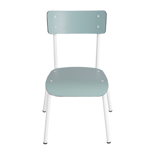 Les Gambettes - Colette - Kinderstoel Jade Blauw - Zithoogte 38 cm - 6 tot 12 jaar - verkrijgbaar bij littlefashionaddict.com