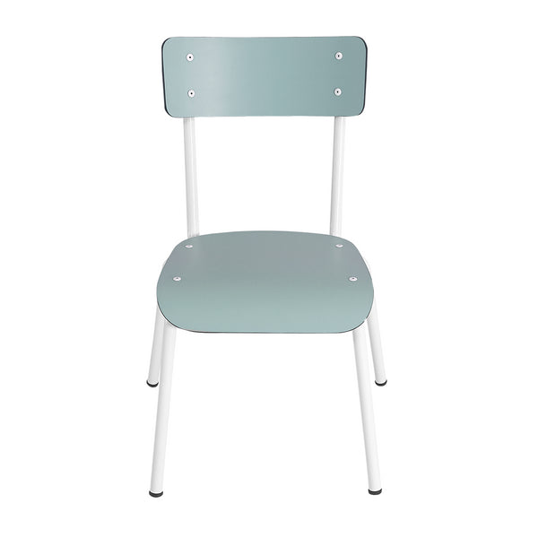 Les Gambettes - Colette - Kinderstoel Jade Blauw - Zithoogte 38 cm - 6 tot 12 jaar - verkrijgbaar bij littlefashionaddict.com