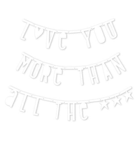 Little Fashion Addict - A Little Lovely Company - Letterslinger wit - voorbeeld