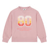 Hundred Pieces - Organic Cotton 80’s Sweatshirt – Power Pink- Girlsfashion - Beschikbaar vanaf 4 jaar tot 10 jaar - Verkrijgbaar bij Little Fashion Addict
