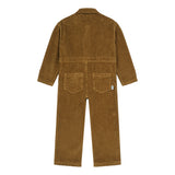 Hundred Pieces - Brown - Velvet Jumpsuit - Meisjesmode - Herfst- en Wintercollectie 2022 - Kleur: Bruin - Verkrijgbaar bij Littlefashionaddict.com vanaf 4 jaar tot 12 jaar