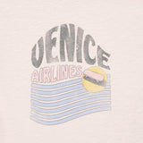 Little Fashion Addict - Hundred Pieces - Tank Top - Venice Airlines - Dusty Pink