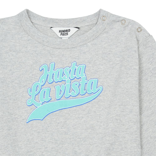 Hundred Pieces - Vintage Playsuit - Kleur: Lichtgrijs - Meisjesmode - Zomercollectie 2022 - Verkrijgbaar bij Littlefashionaddict.com