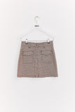 INDEE - Belgische modemerk - Kazac skirt in Rosewood - verkrijgbaar bij littlefashionaddict.com