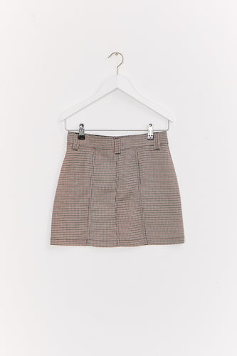 INDEE - Belgische modemerk - Kazac skirt in Rosewood - verkrijgbaar bij littlefashionaddict.com