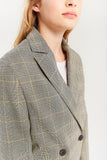 INDEE - Belgische modemerk - Kilowatt Blazer in het kleur: Cinnamon - verkrijgbaar bij littlefashionaddict.com