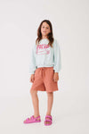 Letter To The World - Meraki Shorts - Short in terracotta voor jongens en meisjes  - Voor jongens en Meisjes - Zomercollectie 2023 - Verkrijgbaar bij Littlefashionaddict.com