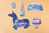 Londji Kinderpuzzel - Set van 5 puzzels - Happy birthday my little Unicorn - Voor kids vanaf 3 jaar - Verkrijgbaar bij Littlefashionaddict.com