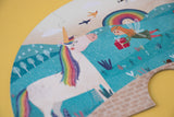 Londji Kinderpuzzel - Set van 5 puzzels - Happy birthday my little Unicorn - Voor kids vanaf 3 jaar - Verkrijgbaar bij Littlefashionaddict.com