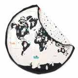 Little Fashion Addict - Play & Go Print - Worldmap binnenkant