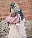 Little Fashion Addict - Studio Noos - Chunk Teddy Mom Bag Ecru