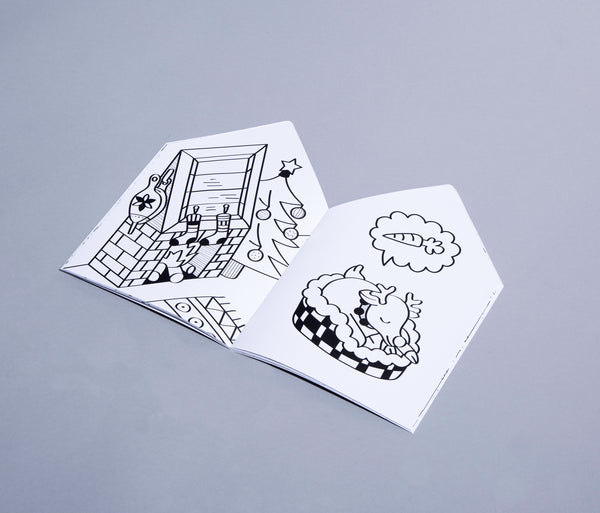 Omy - Kleurboek: Santa's Workshop - Verkrijgbaar bij littlefashionaddict.com