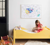 Omy - Giant coloring poster Cosmos: Trip in space - Verkrijgbaar bij littlefashionaddict.com