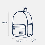 Gerecycleerde rugzak Edison - CACTUS FLOWER (inhoud: 13 l) - Little Fashion Addict