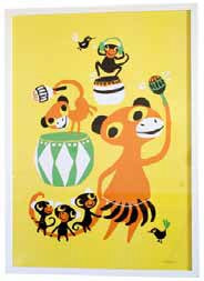 POSTER - Bongo Party - littlefashionaddict.com