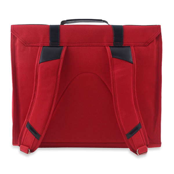 Schooltas - rood - littlefashionaddict.com