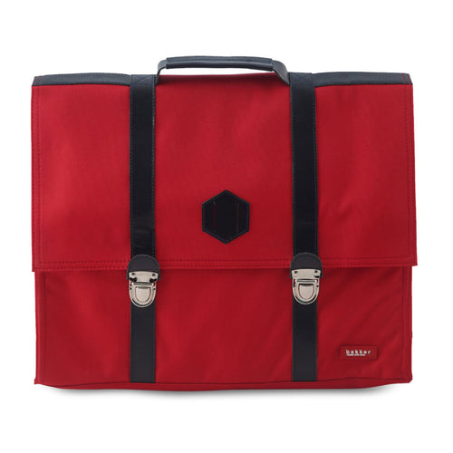 Schooltas - rood - littlefashionaddict.com