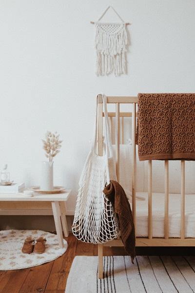 Dekentje gebreid - Dentelle Chestnut - littlefashionaddict.com