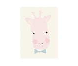 Poster - giraf - littlefashionaddict.com
