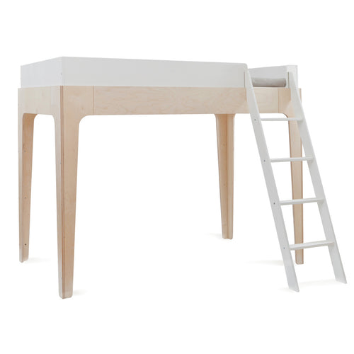 PERCH Stapelbed - wit/berkenhout - littlefashionaddict.com
