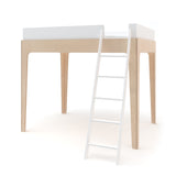 PERCH Loftbed - wit/berkenhout - littlefashionaddict.com