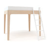 PERCH Loftbed - wit/berkenhout - littlefashionaddict.com