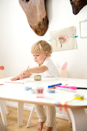 KONIJNENSTOELEN set van 2 - berkenhout - littlefashionaddict.com