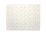 Deken victoire - wit/gele sterren - littlefashionaddict.com