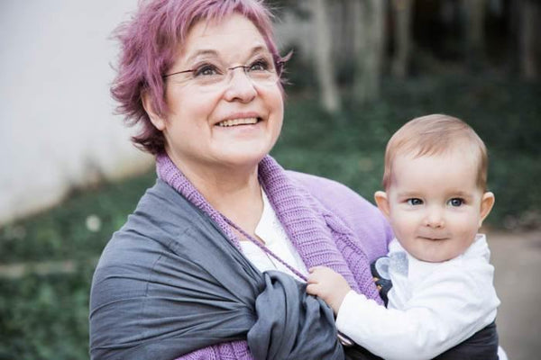 Draagdoek linnen - 'Odissey' - littlefashionaddict.com